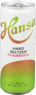 Hansa Hard Seltzer Rabarbra 0,33l bx