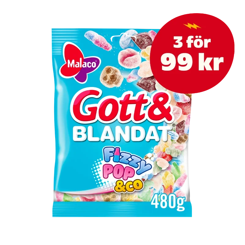 Gott & Blandat Fizzypop & Co