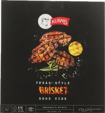 Brisket Texas Style Sousvide