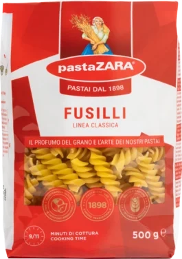 Fusilli \ Spirali \ Skruer 500g Pasta Zara