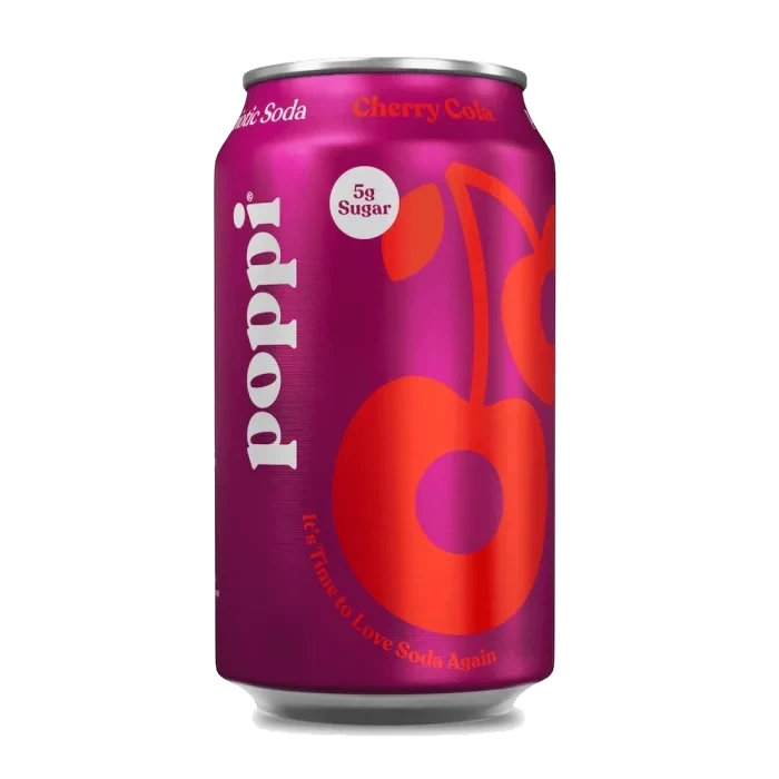 Poppi Prebiotic Cherry Cola 355ml