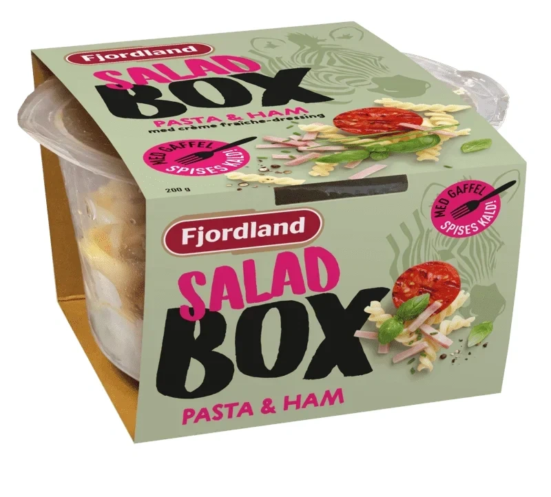 Fjordland Box Pasta & Ham Salad 200g