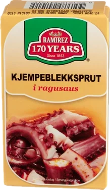 Octopus i Ragusaus 120g Ramirez