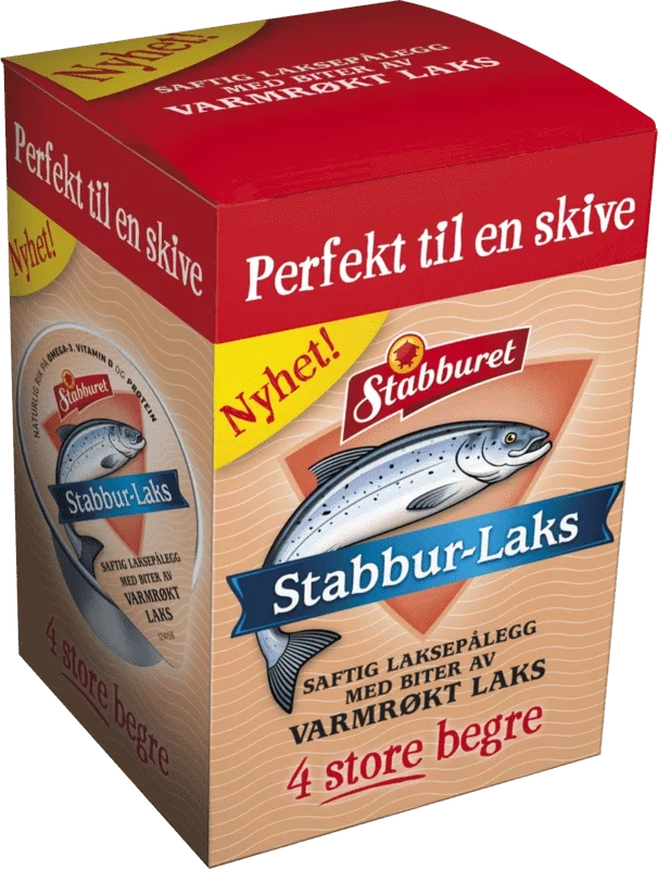 Stabbur-laks 4x40g