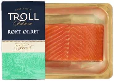 Røkt Ørret Bit Troll 250g