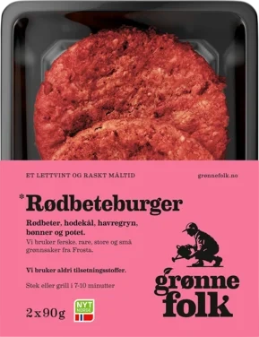 Rødbeteburger av Ferske Norske Grønnsaker
