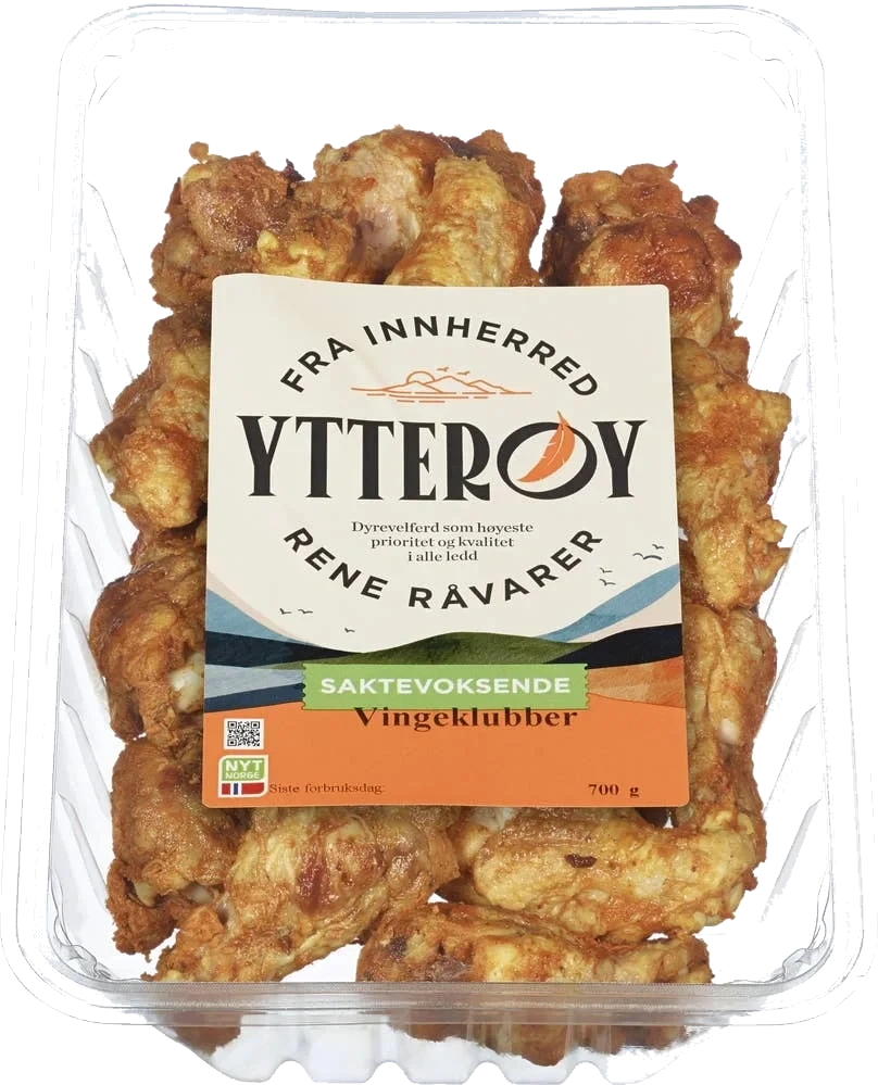 Grillede vingeklubber
