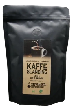 Stavanger Kaffebrenneri Kaffeblanding Hele Bønner 250g