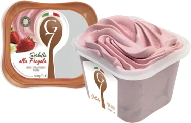Fragola 1l G7 Ekte Italiensk Iskrem