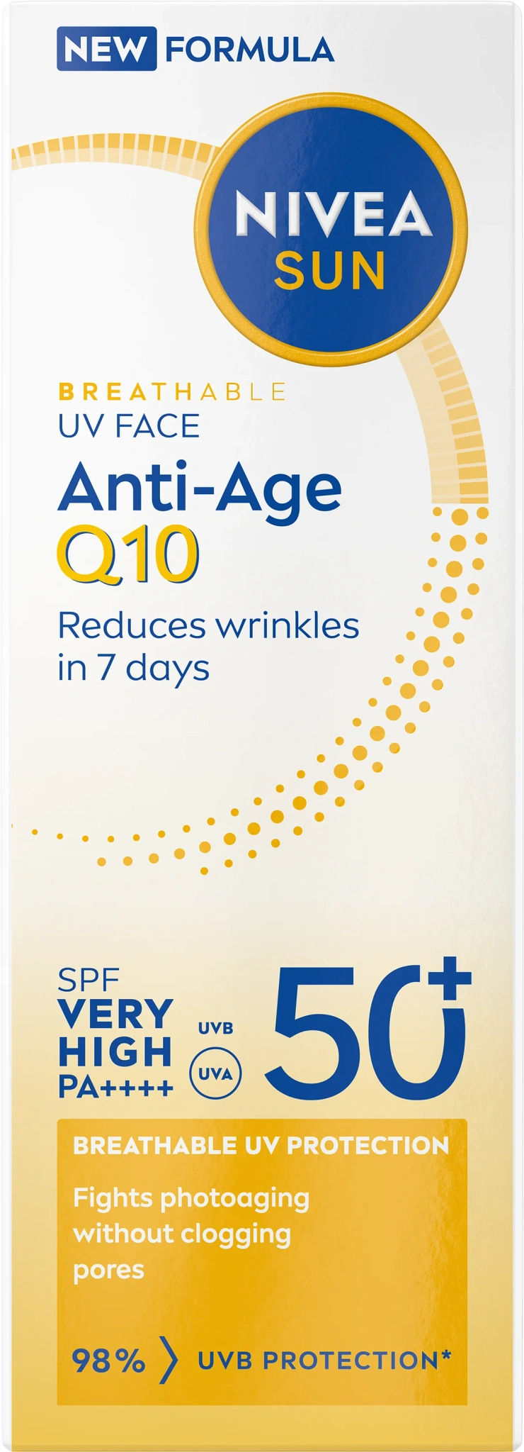 Solkräm Ansikte Anti-Age Q10 Spf 50+
