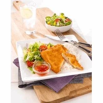 Stabburet Kalkunsteaklet M/ost 140g 5kg