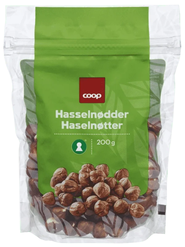 Coop Hasselnøttkjerner 200g