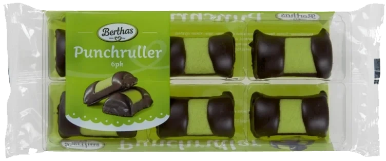 Punchruller 6stk 210g Berthas