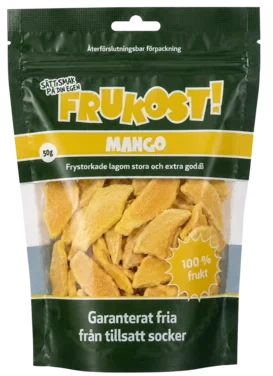 Frukost Frysetørket Mango 50g