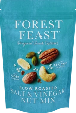 Forest Feast Salt & Vinegar Nut Mix 120g