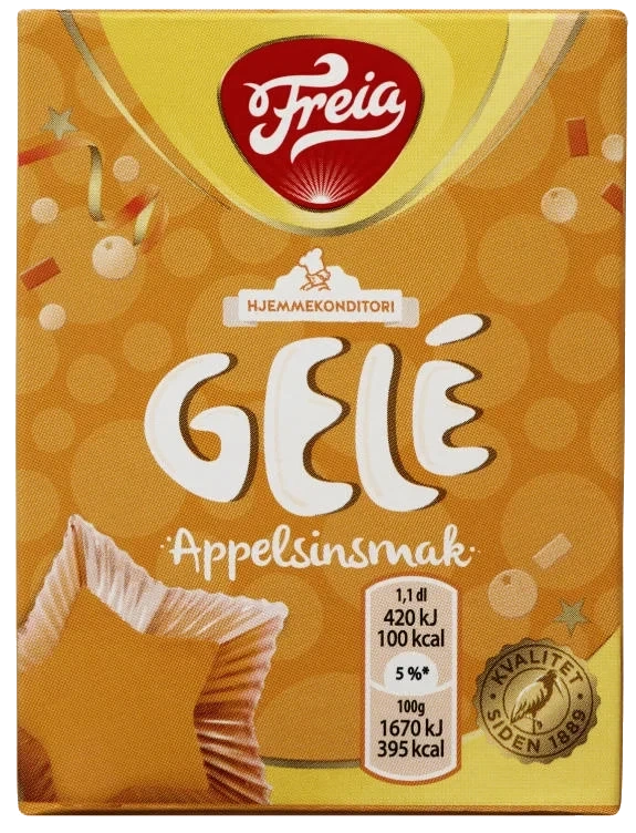 Gele Appelsin 125g Freia