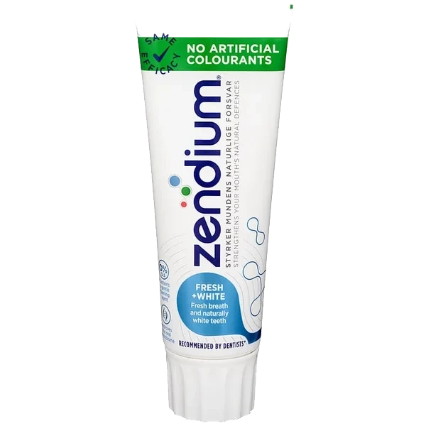 Zendium Fresh + White Toothpaste 75 ml