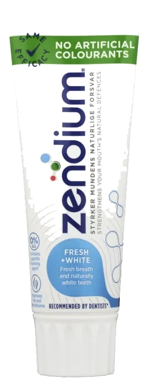 Zendium Fresh + White Toothpaste 75 ml