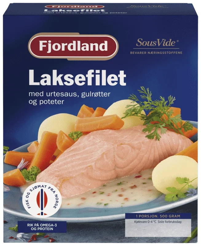 Fjordland Kokt Laks 500 G