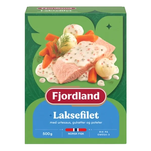 Fjordland Kokt Laks 500 G