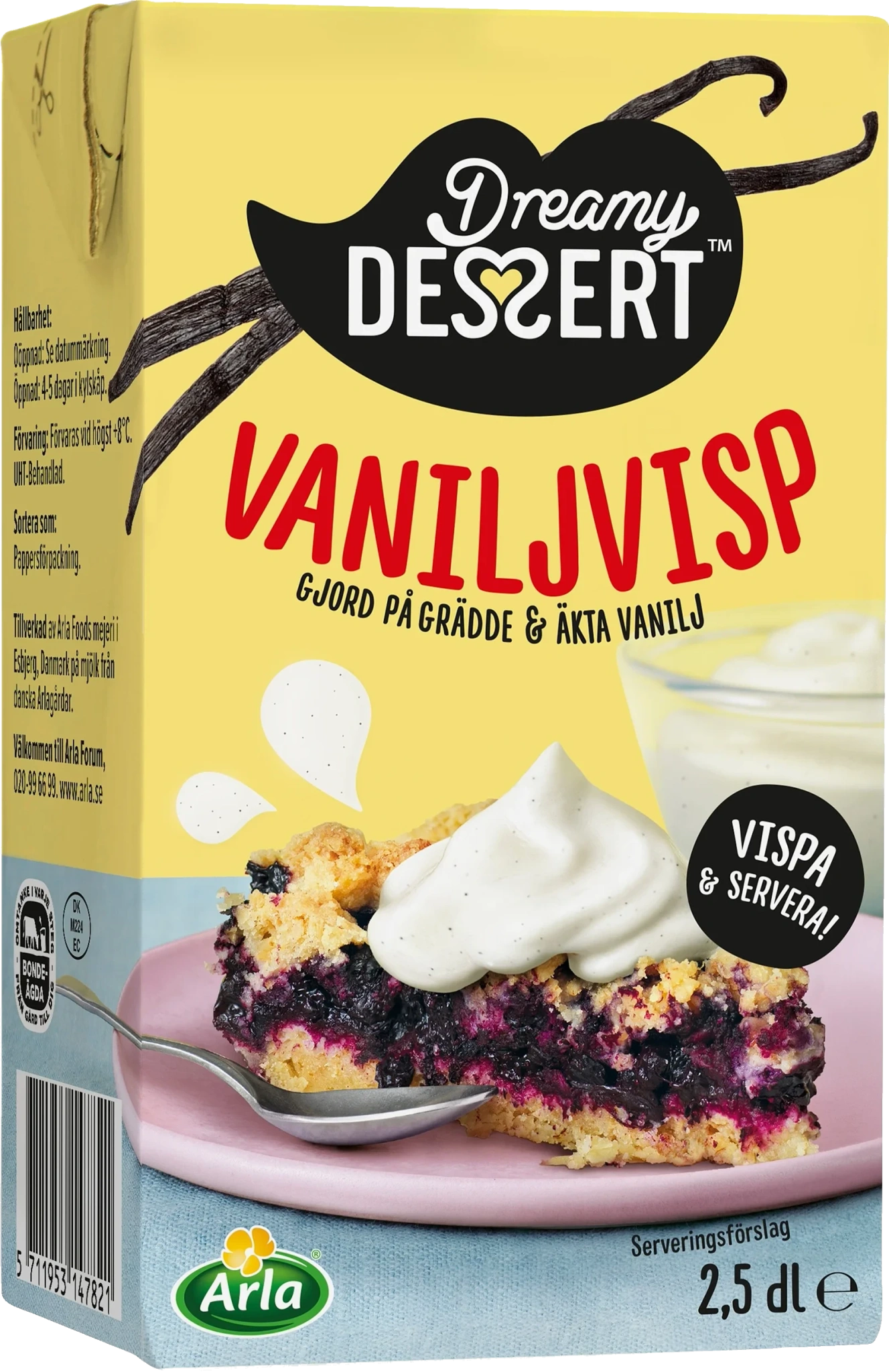Vaniljvisp 2.5 dl