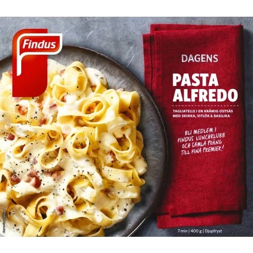 Pasta Alfredo Fryst/1 Port