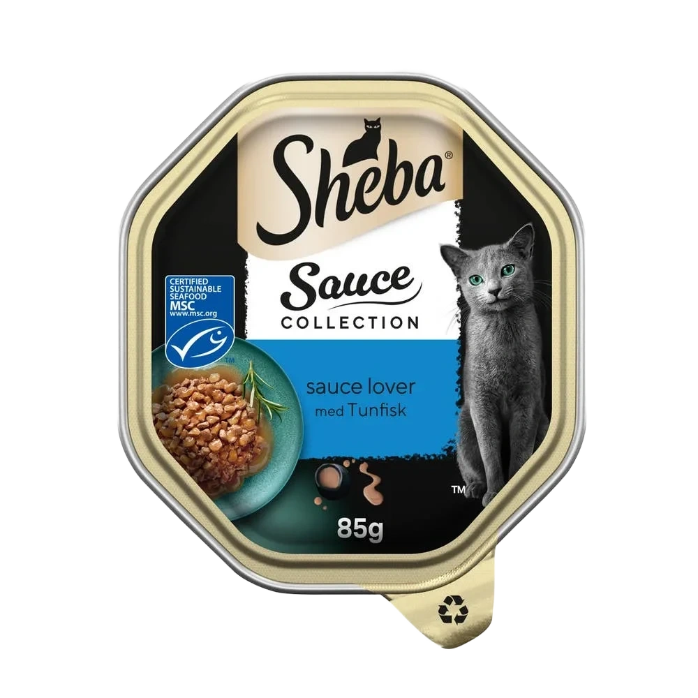 Sauce Lover våt kattematbrett med tunfisk i saus 85 g