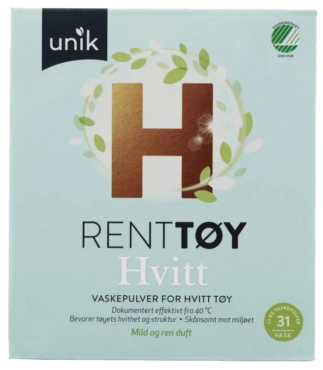 Tøyvask Hvitt 1,1kg Unik