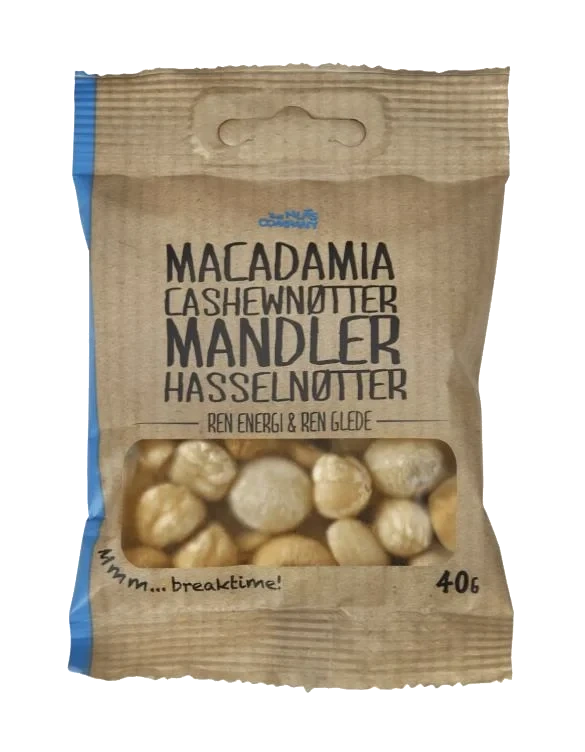Nøttemix Blå 40g The Nuts Company