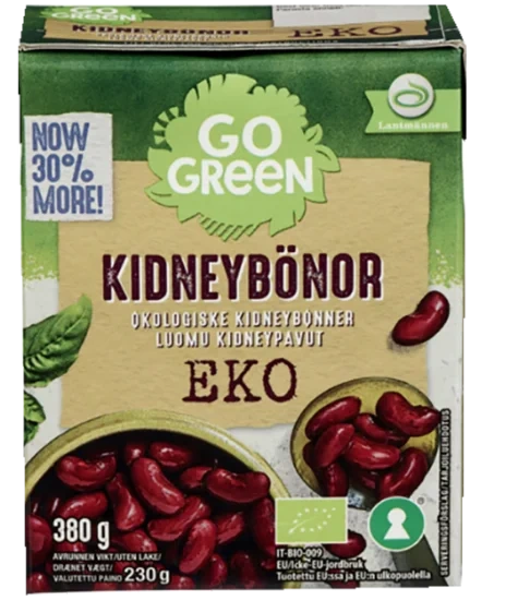 GoGreen Kidneybønner 380g