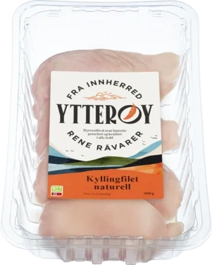 Kyllingfilet Naturell 900g Atm