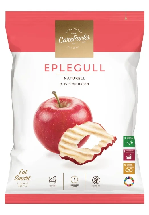 Eplegull Naturell 40g Carepacks