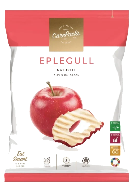 Eplegull Naturell 40g Carepacks