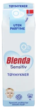 Blenda Tøymykner Sensitive Kartong