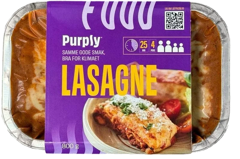 Lasagne med Purply