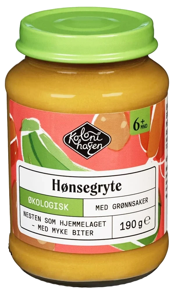 Hønsegryte med grønnsaker