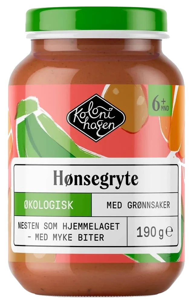 Hønsegryte med grønnsaker