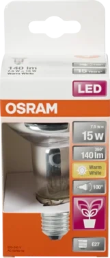 Vekstlampe Fil 100° 7.5w E27