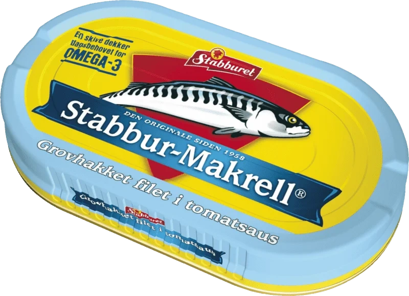 Stabbur-makrell Grovhakket 170g