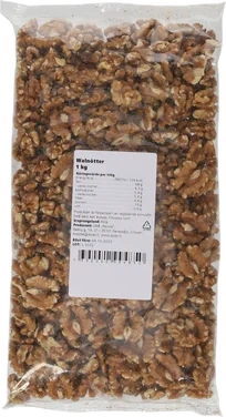 Valnøtter Naturell 1kg Pedros