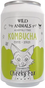 Wild Animals Kombucha Cheeky Fox 0.33l bx