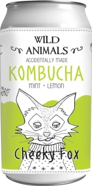 Wild Animals Kombucha Cheeky Fox 0.33l bx