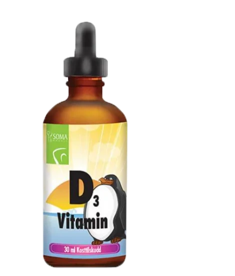 Vitamin D Dråper u/Smak 30ml