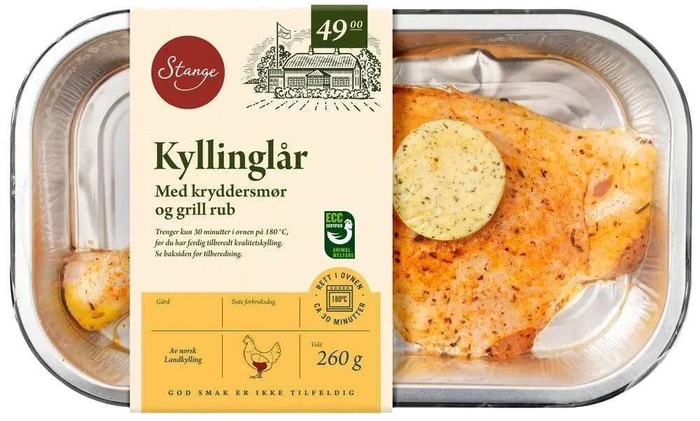 Kyllinglår med smør