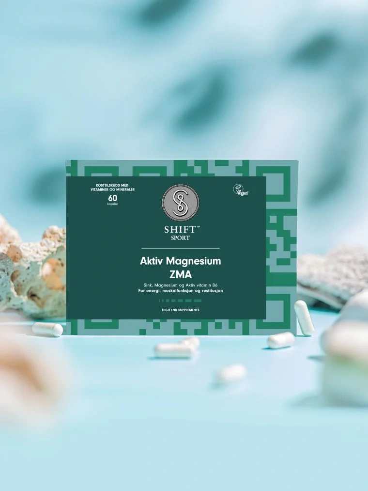 Sport Aktiv Magnesium ZMA (magnesiumtilskudd)