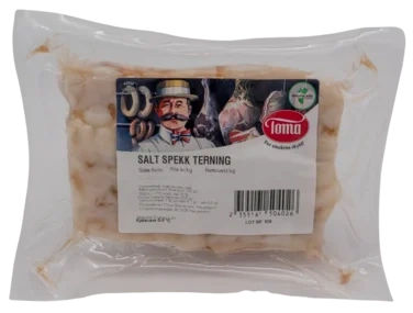 Toma Mat Salt Spekk i Terning Ca 250g