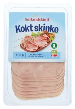 Kokt Skinke Firkantet 110g