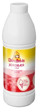 Jordbær Sirup 0.8l Diplom-is