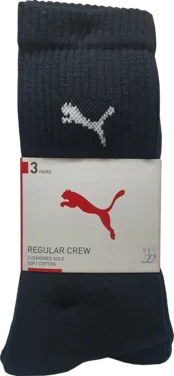 Puma Crew Sock 3pk Sort 35/38