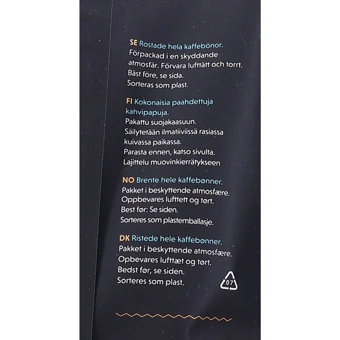 Espresso Regalo Hela Bönor